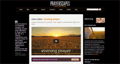 Desktop Screenshot of prayerscapes.com